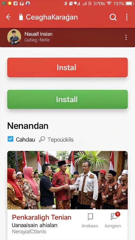 88main - Tampilan utama aplikasi dengan berbagai pilihan permainan.