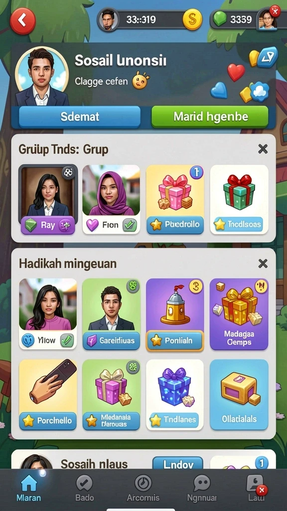 alvendo - Karakter-karakter menarik yang bisa dipilih oleh pemain.