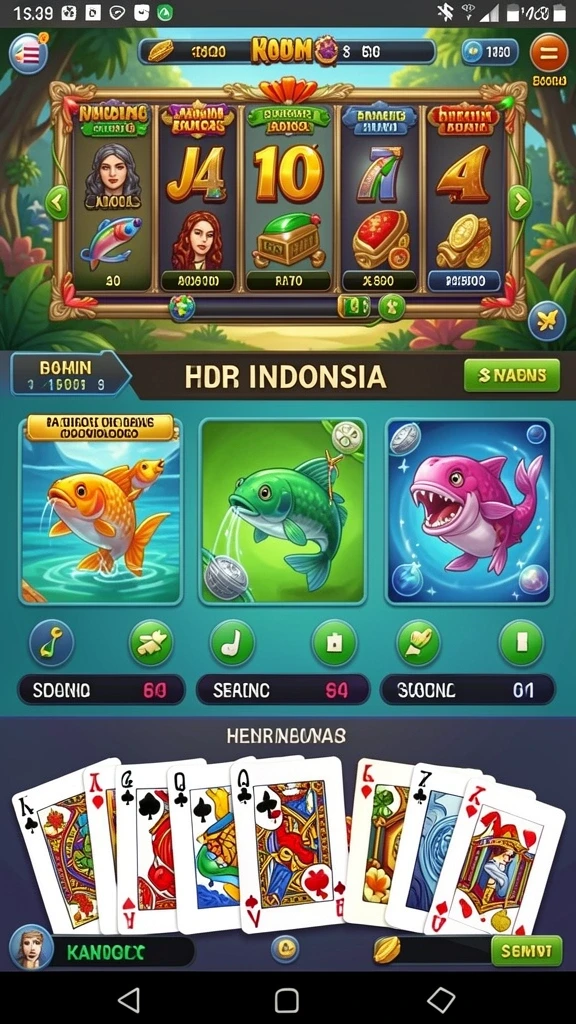 coloksgp - Tampilan antarmuka yang menarik dan modern.