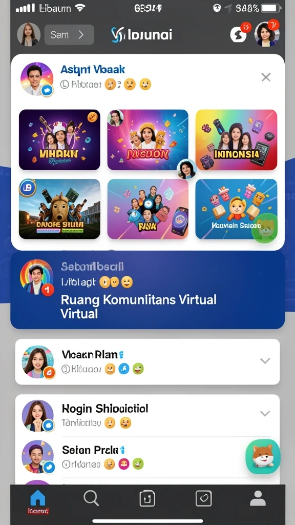 kastoto - Tampilan antarmuka aplikasi yang menarik dan user-friendly.