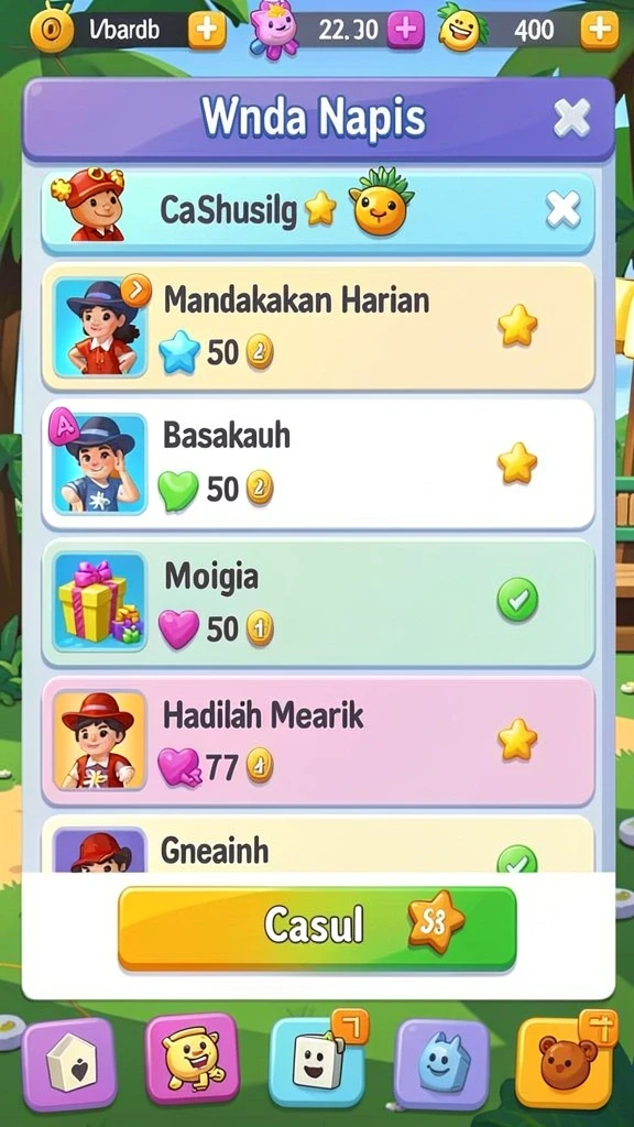 rpok - Screenshot menampilkan antarmuka gameplay yang menarik dan intuitif.