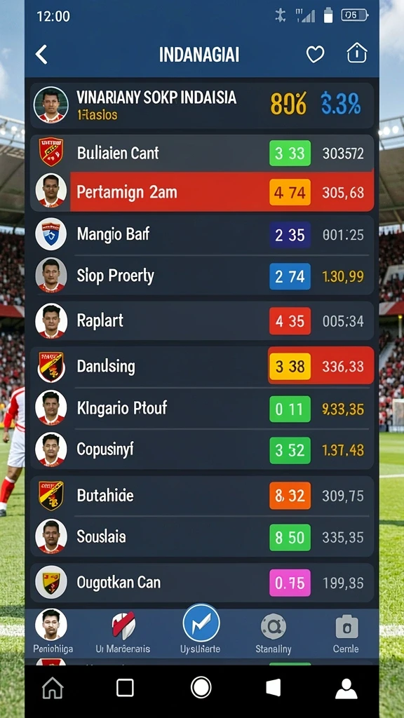 spinharta - Tampilan antarmuka yang cerah dan mudah dinavigasi.